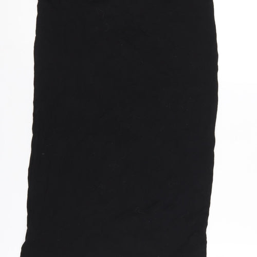 H&M Women's Black Pencil Skirt, Size S, Viscose Blend