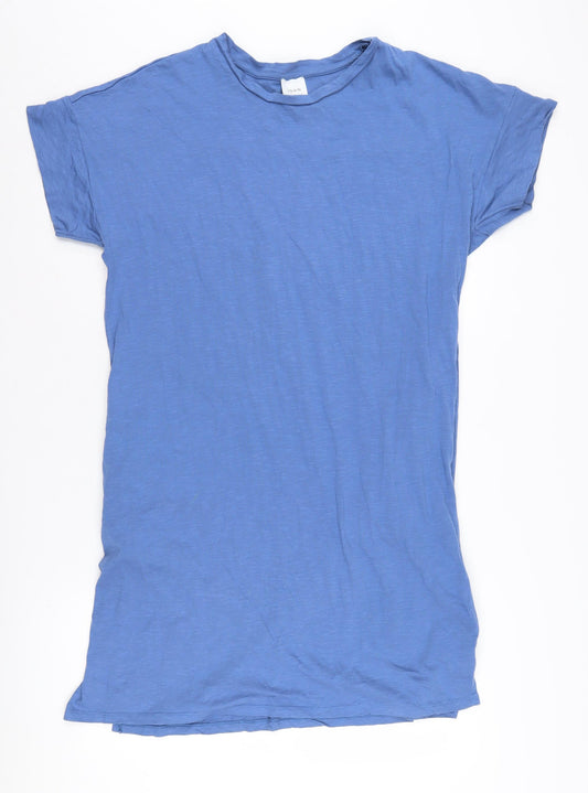 John Lewis Blue Women's T-Shirt Dress Size 16