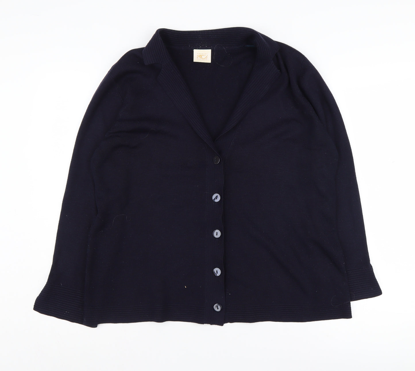 Country Casuals Women's Black Cardigan L