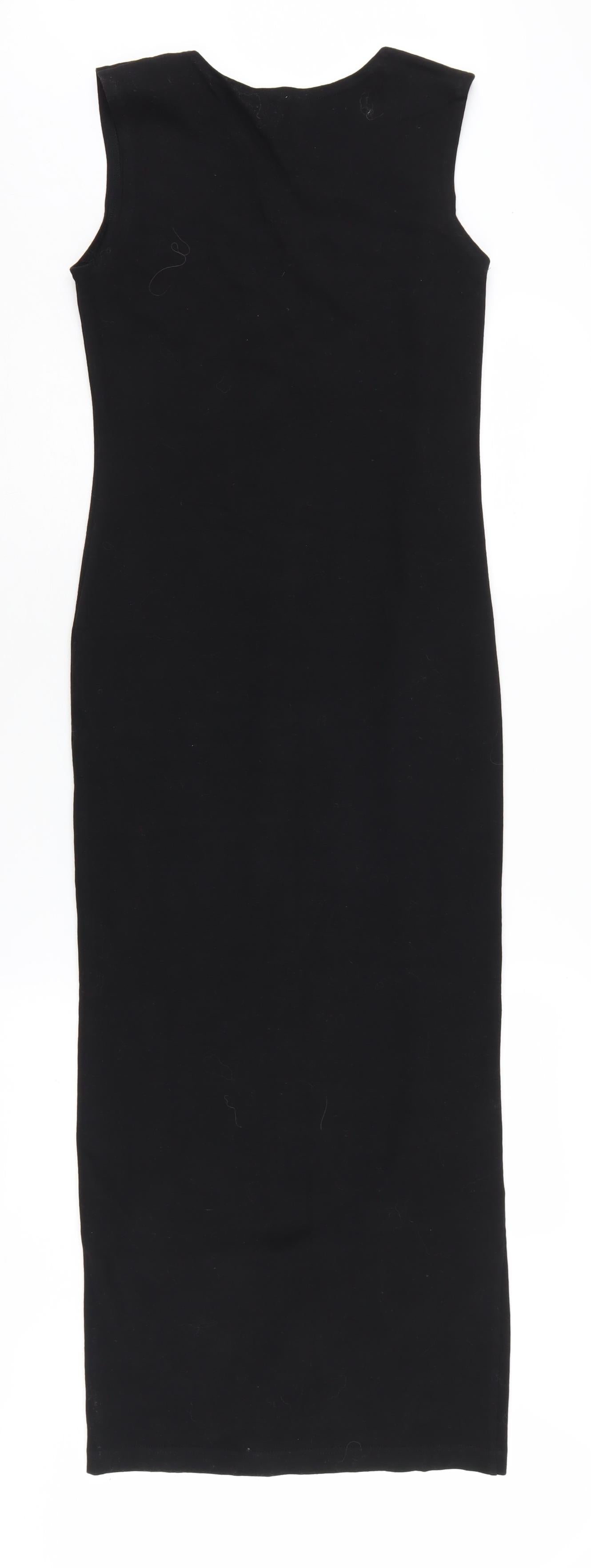 OFFshoot Women's Black Long Sheath Dress S