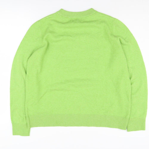 Marks and Spencer Women's Green Pullover Jumper M