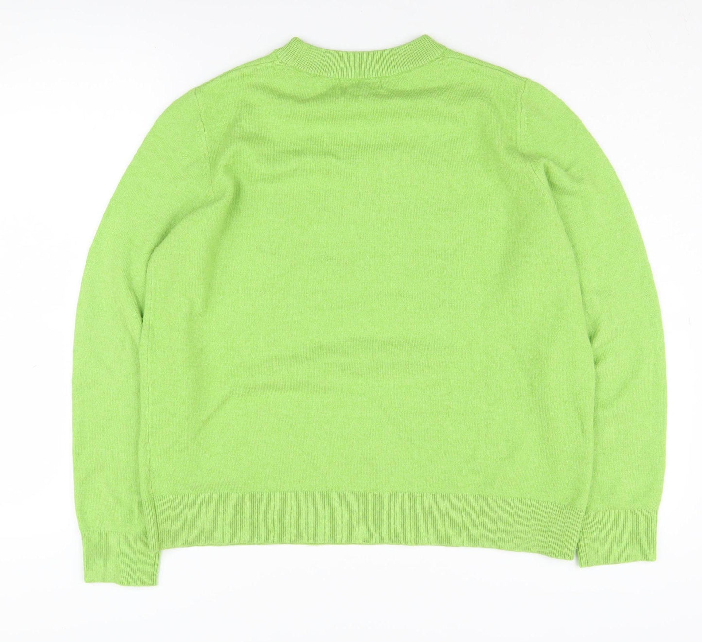 Marks and Spencer Women's Green Pullover Jumper M