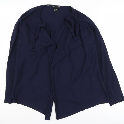 H&M Women's Blue Cardigan XS Long Sleeve