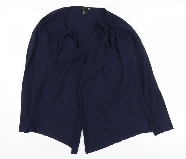 H&M Women's Blue Cardigan XS Long Sleeve