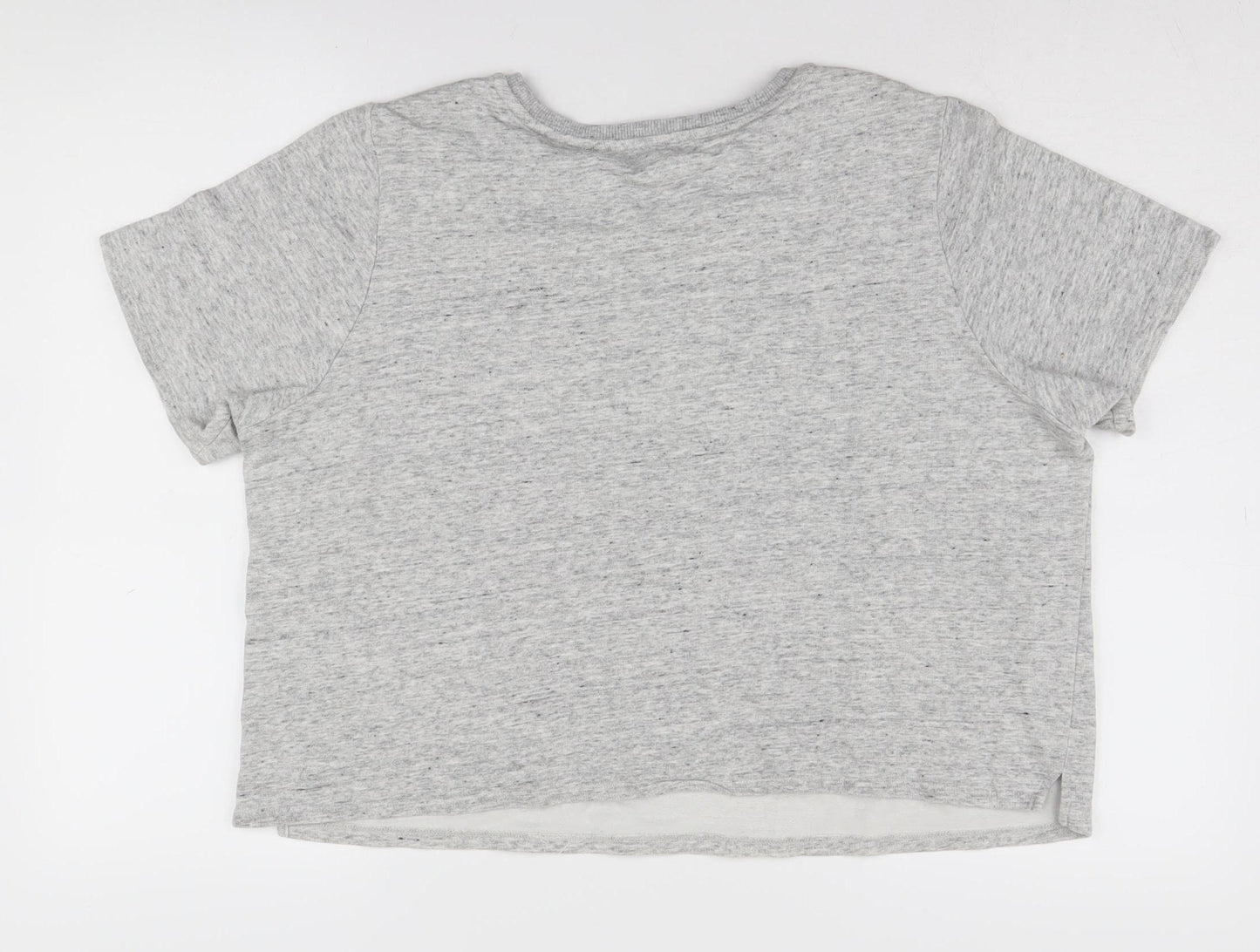 Marks and Spencer Women's Grey T-Shirt Size 18