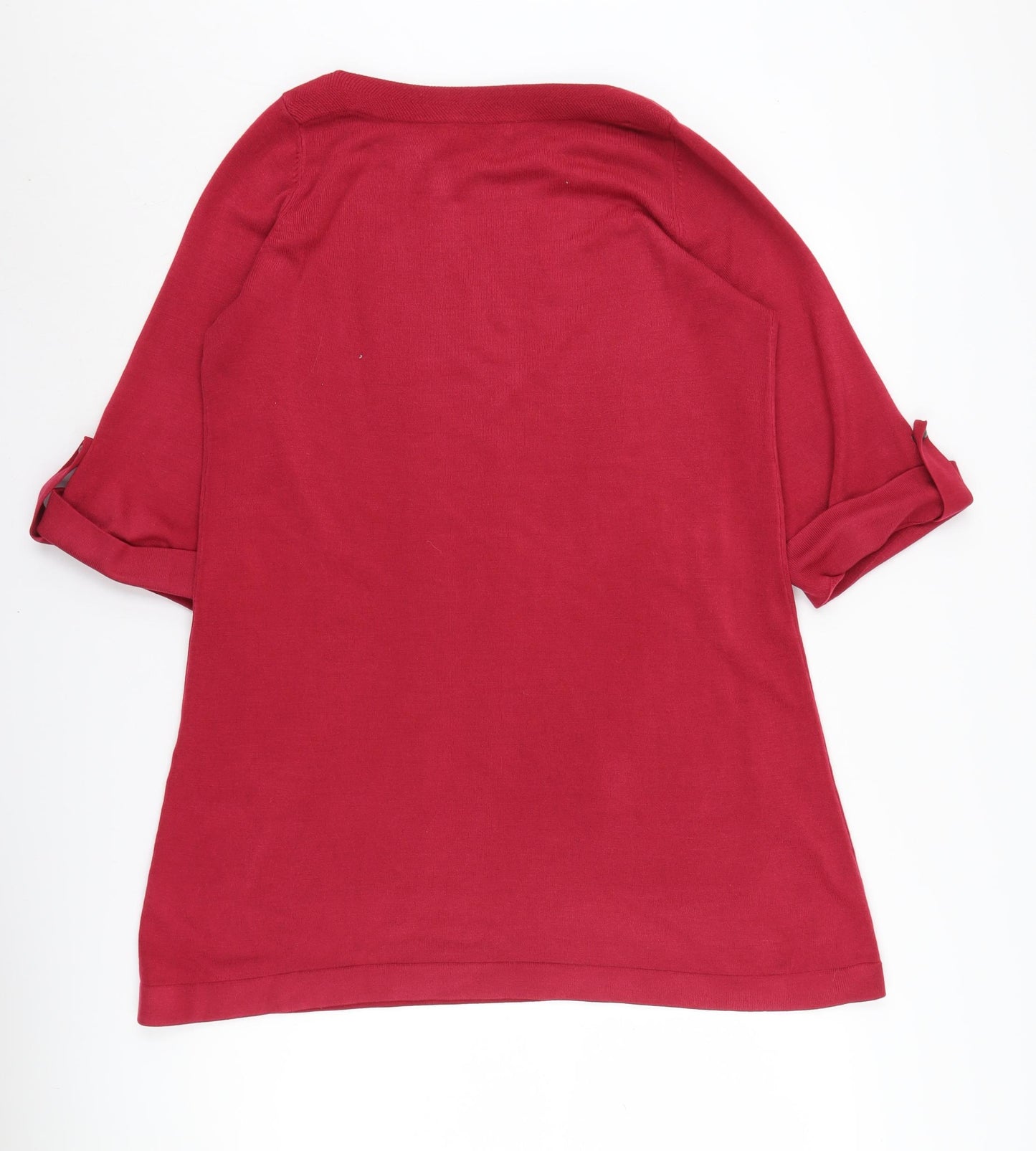 Marks and Spencer Women's Red Tunic Jumper UK 16