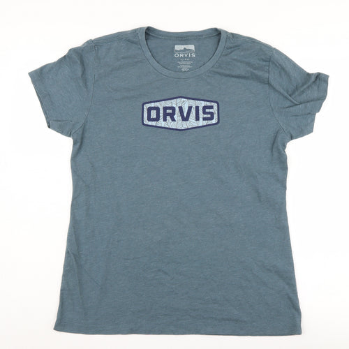 Orvis Unisex Blue XL Basic T-Shirt