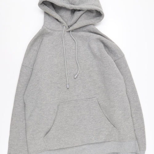 Zara Men’s Grey Pullover Hoodie Size S