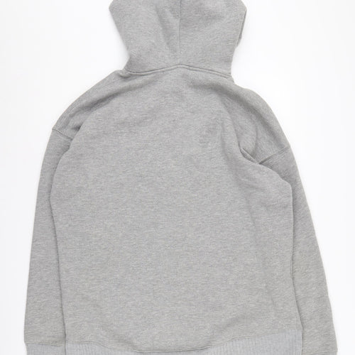 Zara Men’s Grey Pullover Hoodie Size S