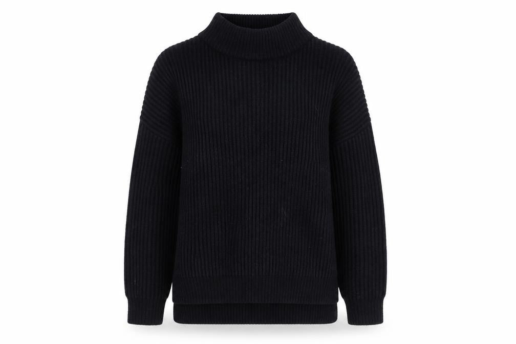 Front view of Topshop Women's Black XS jumper