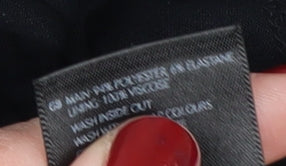 Red Herring Women's Black Slip Dress Size 16