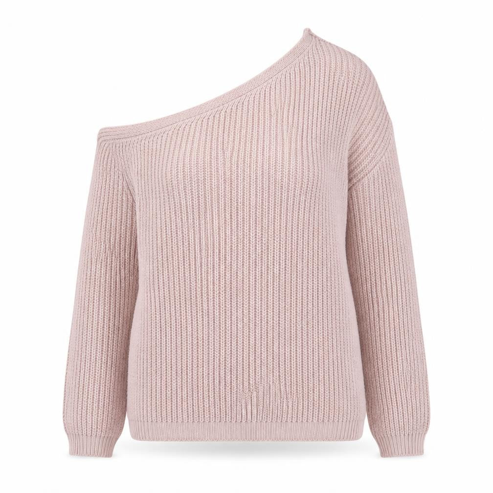 Front view of New Look Women's Pink Knit jumper, size 10