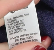 Marks and Spencer Women's Blue Studded T-Shirt Size 12