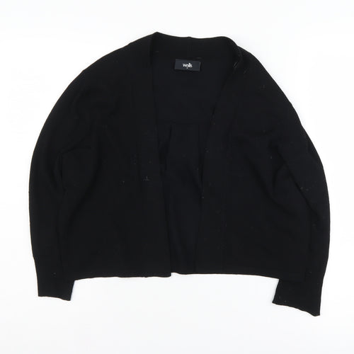 Wallis Women's Black Medium Cardigan with Buttons