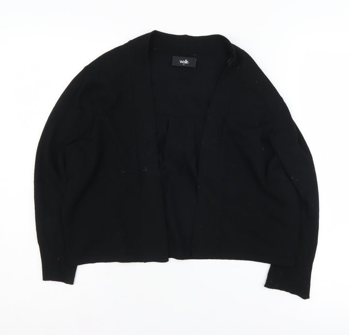 Wallis Women's Black Medium Cardigan with Buttons