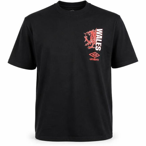 Umbro Men's Black 2XL Sporty Graphic T-Shirt
