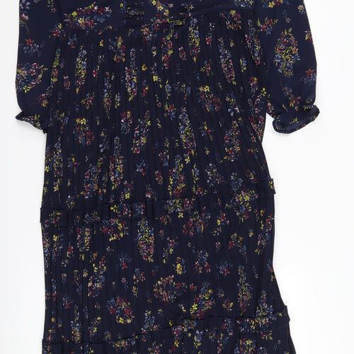 ONLY Women's Multicoloured Floral Midi Dress 10