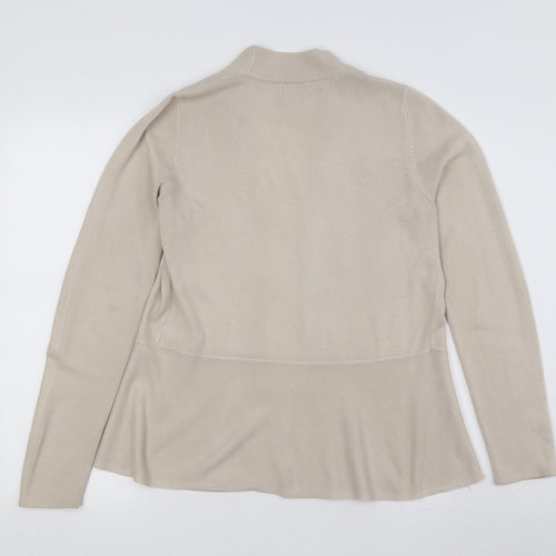 Marks and Spencer Women's Beige Cardigan Size 8