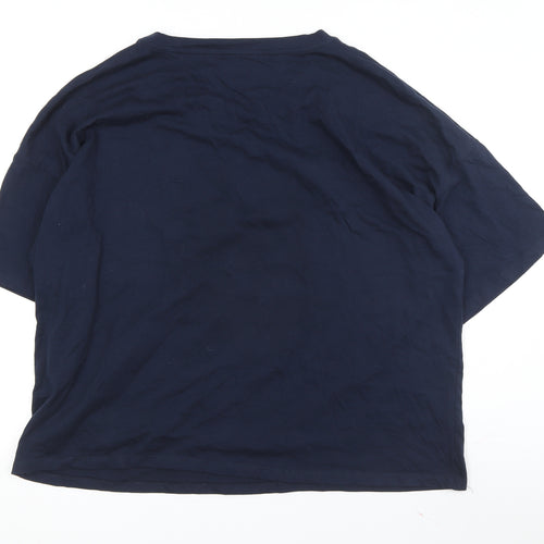 Marks and Spencer Women's Blue Harry Potter T-Shirt Size 20