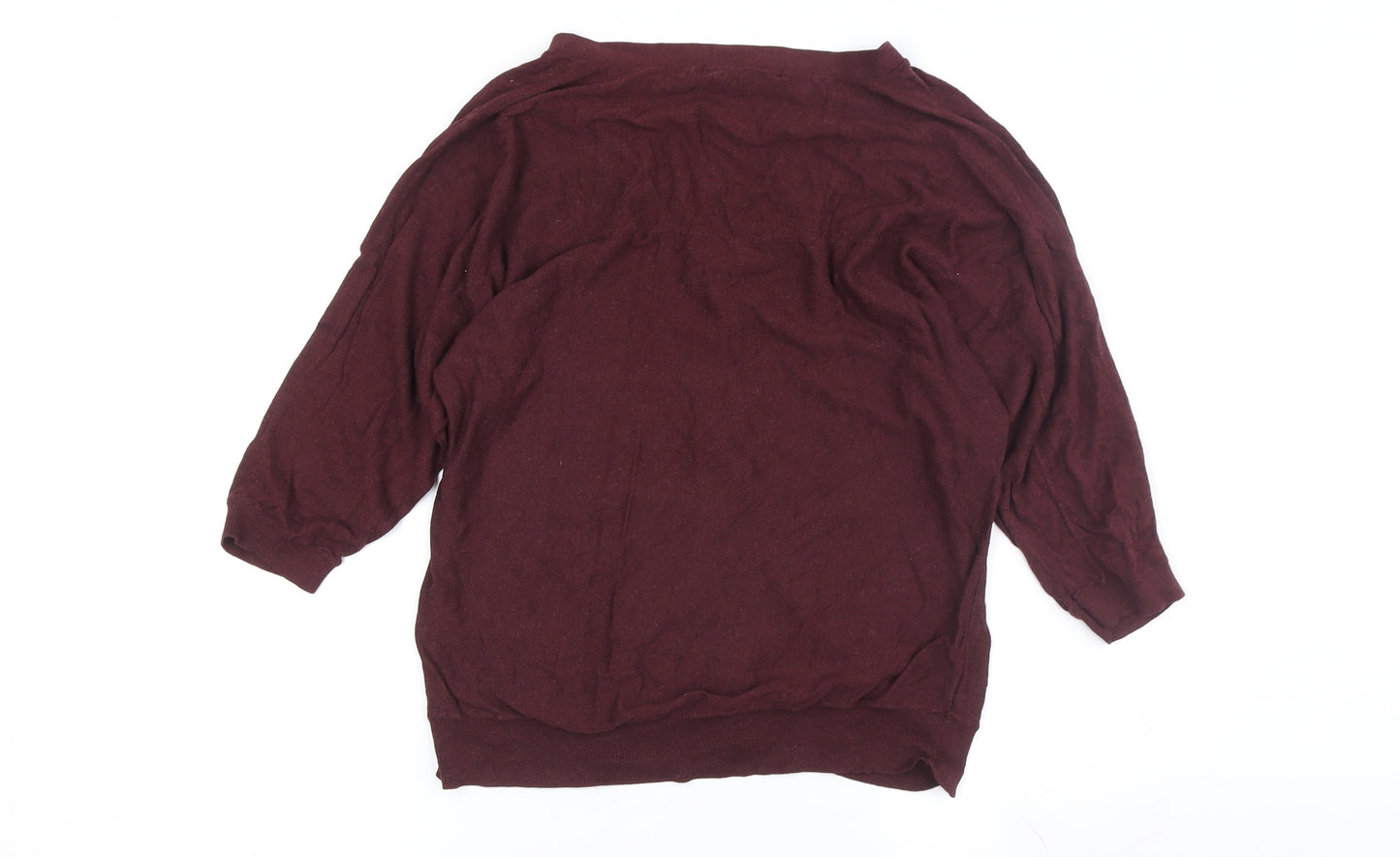 H&M Women’s Red V-Neck Cardigan S