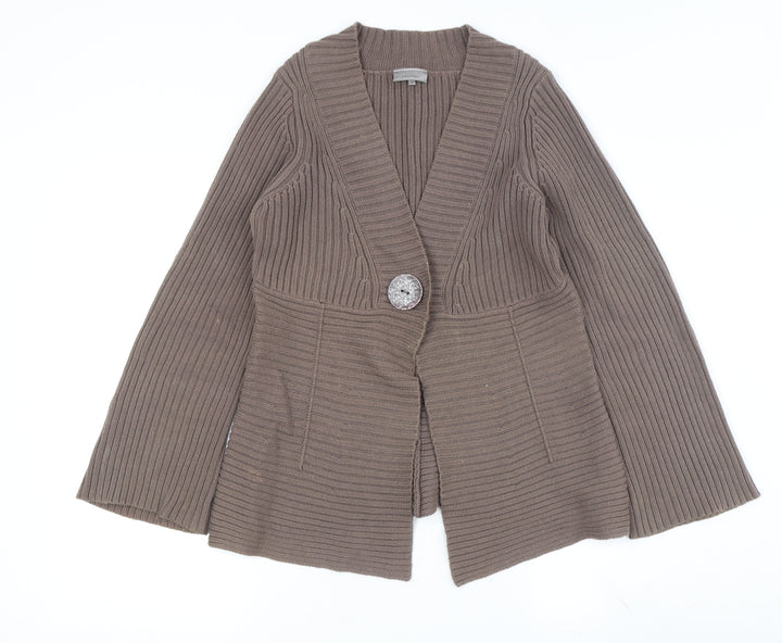John Lewis Women's Brown Cardigan Size 10