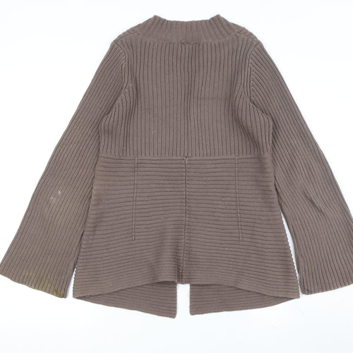 John Lewis Women's Brown Cardigan Size 10
