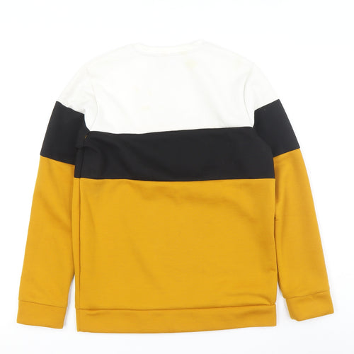 River Island Boys Multi Crew Neck Pullover Sweatshirt 11-12Y
