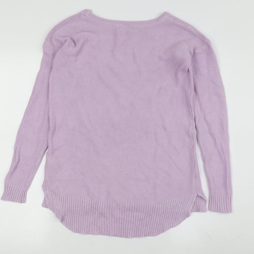 Cotton On Women's Purple XS Pullover Long Sleeve Jumper