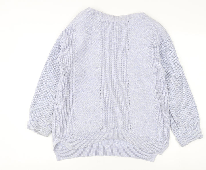 Marks and Spencer Women's Blue Pullover Jumper M