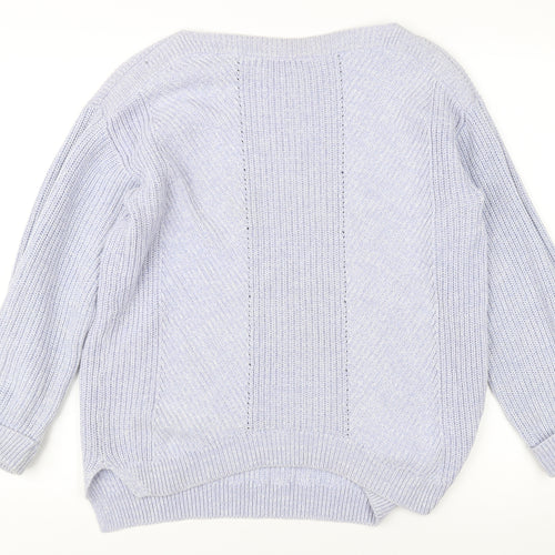 Marks and Spencer Women's Blue Pullover Jumper M