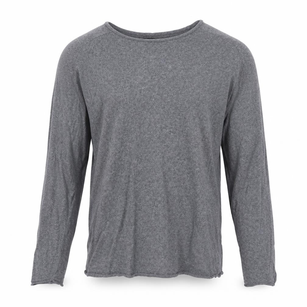 Front view of Zara Man Grey Pullover men’s jumper m