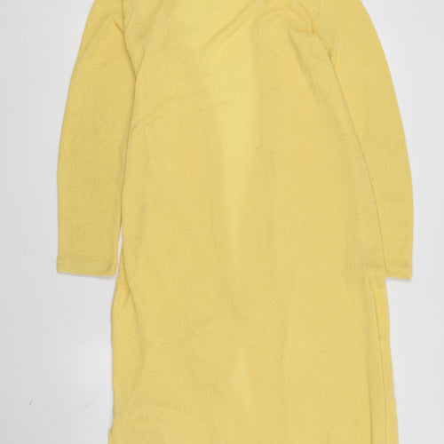 Busem Yellow Women's V-Neck Long Sleeve Cardigan