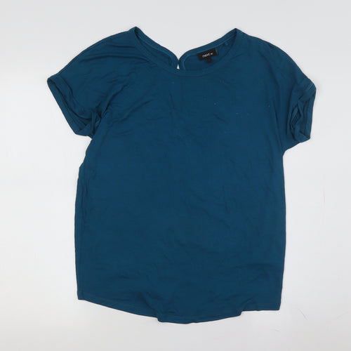 Next Women's Blue Basic T-Shirt, Size S, Casual Wear