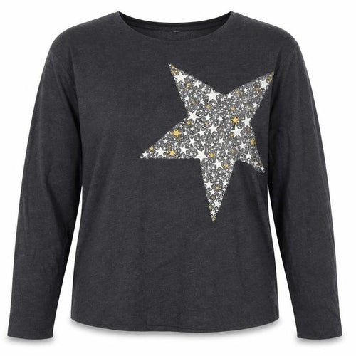 Marks and Spencer Women's L Black Long Sleeve T-Shirt