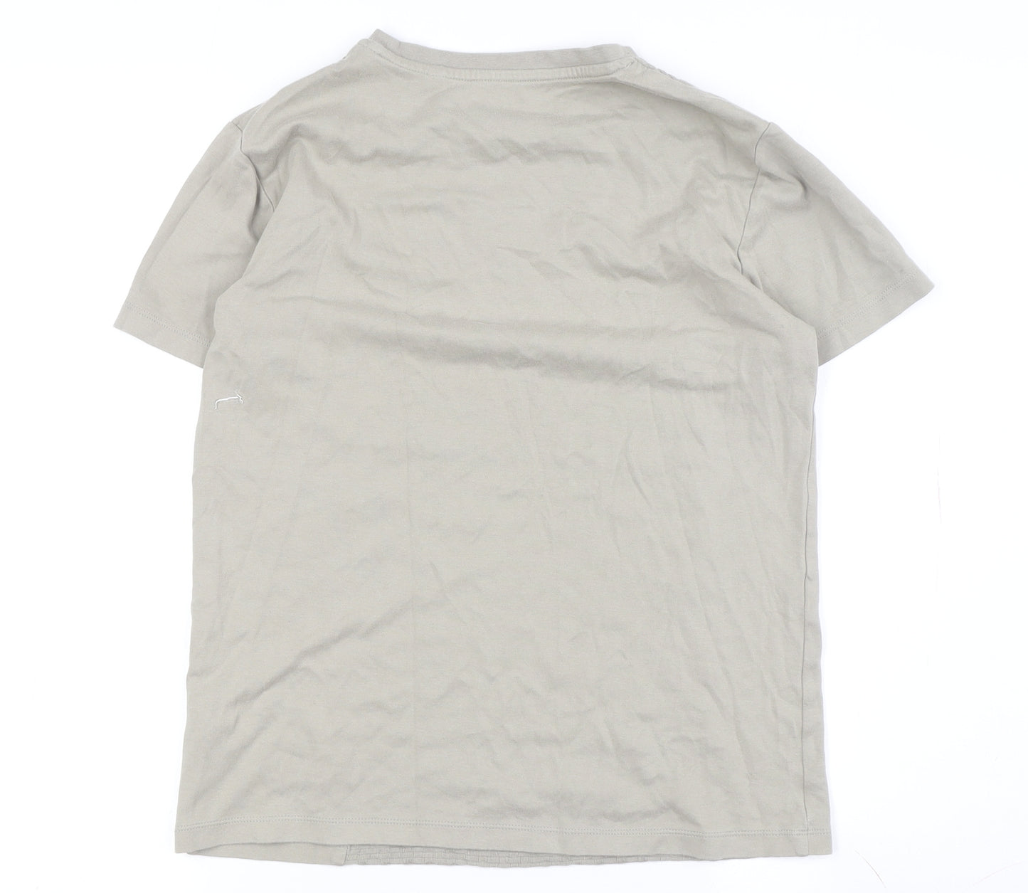 Next Boys Grey Crew Neck T-Shirt Age 12 Years