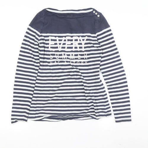 Esmara Women's Blue Striped T-Shirt Size 12