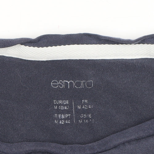 Esmara Women's Blue Striped T-Shirt Size 12