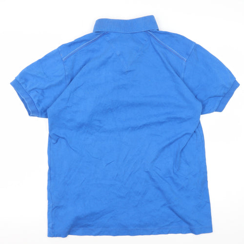 Tommy Hilfiger Men's Blue Cotton Polo M