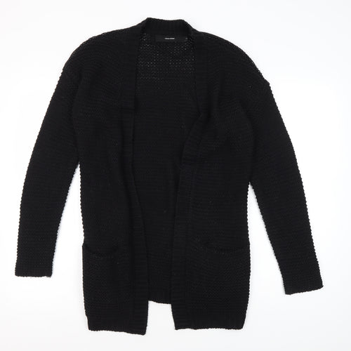 Vero Moda Women's Black XS Cardigan Chunky Knit