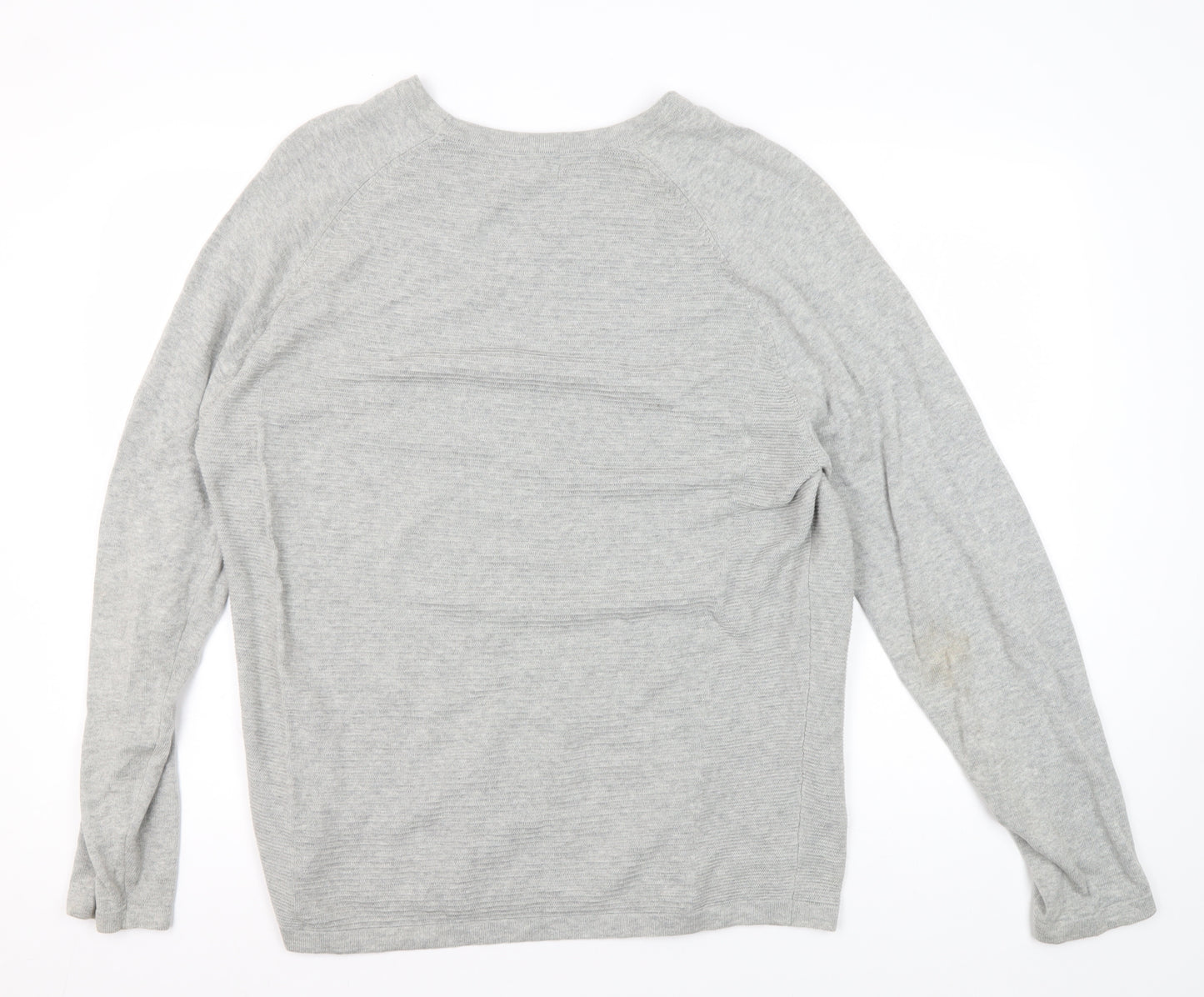 Red Herring Grey Men's Large Pullover Jumper