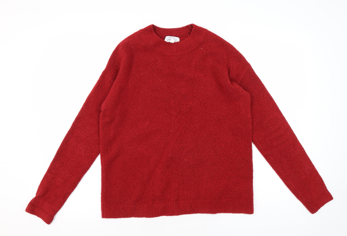 & Other Stories Women's Red XS Knit Pullover Jumper