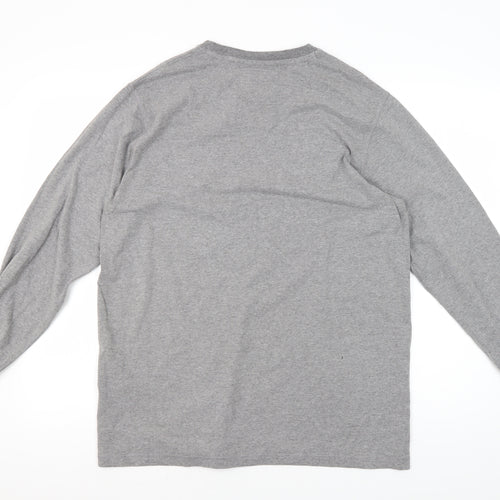 Tokyo Laundry Men's Grey Large Graphic Print T-Shirt