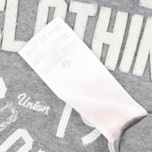 Tokyo Laundry Men's Grey Large Graphic Print T-Shirt