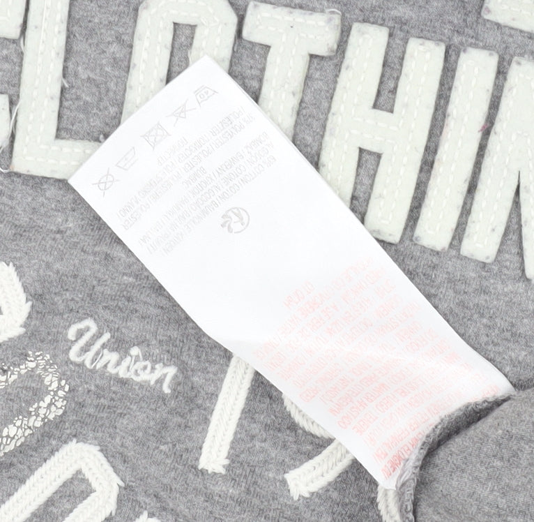 Tokyo Laundry Men's Grey Large Graphic Print T-Shirt