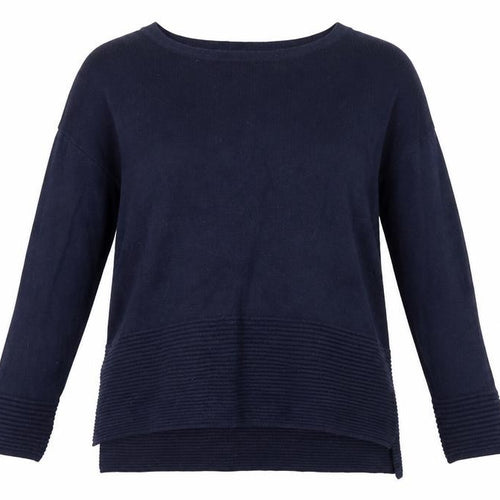 Mango Women's Blue Pullover Jumper, Size S