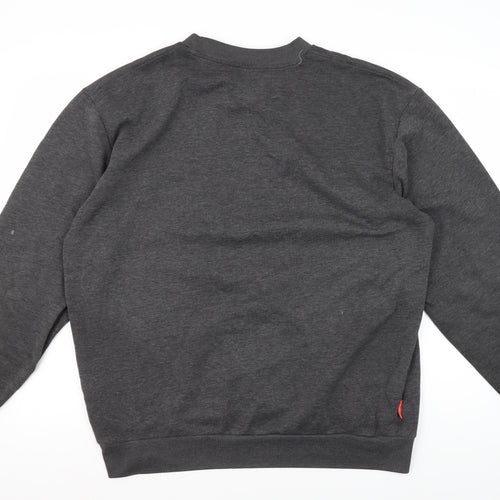Slazenger Men's Grey Fleece Pullover Sweatshirt XL