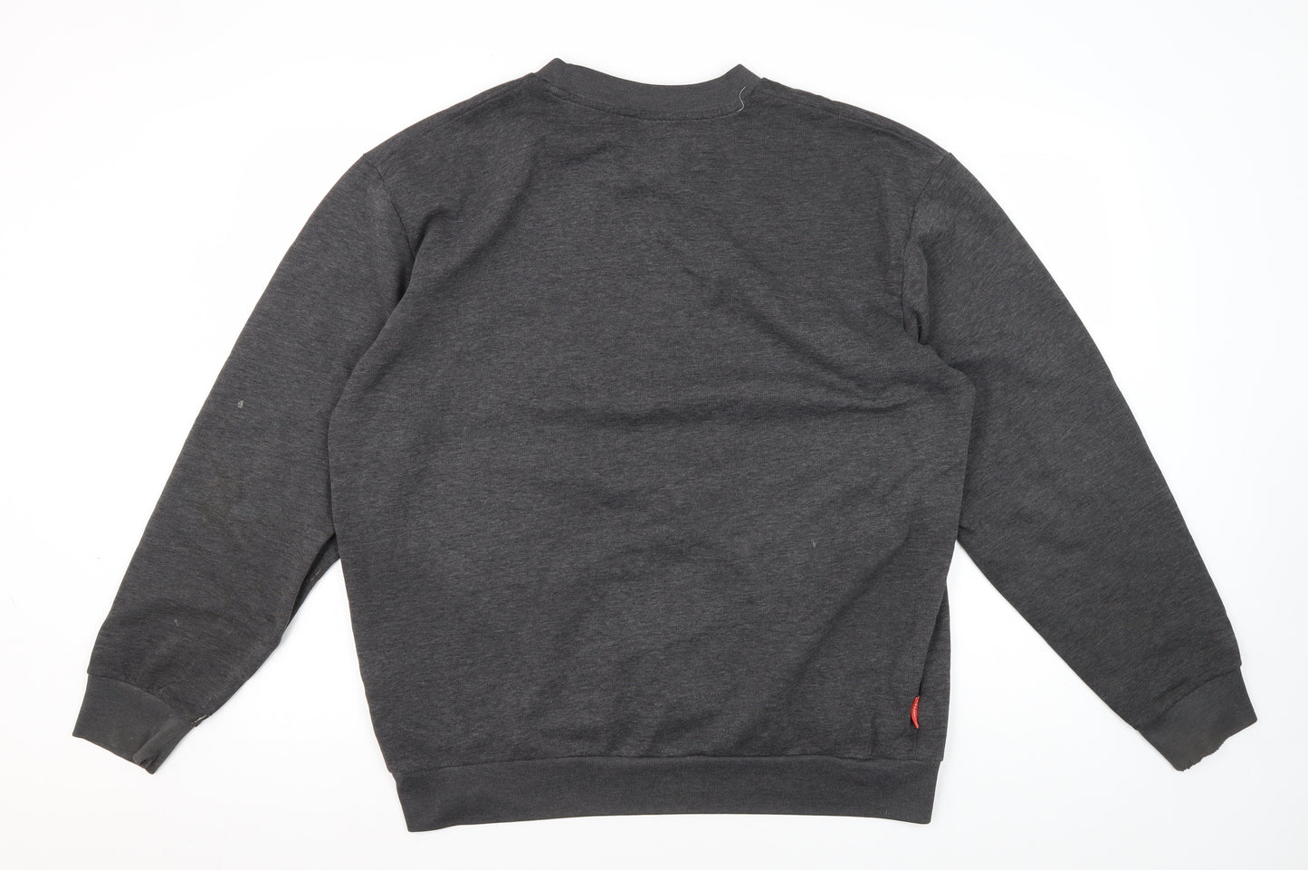Slazenger Men's Grey Fleece Pullover Sweatshirt XL
