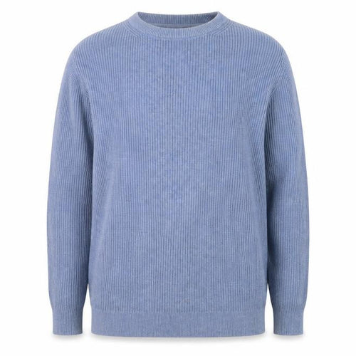FatFace Womens Blue Crew Neck Pullover Jumper UK 12