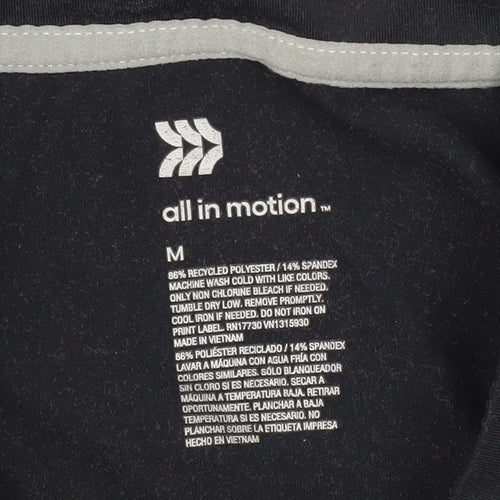 All in Motion Black Men's T-Shirt M