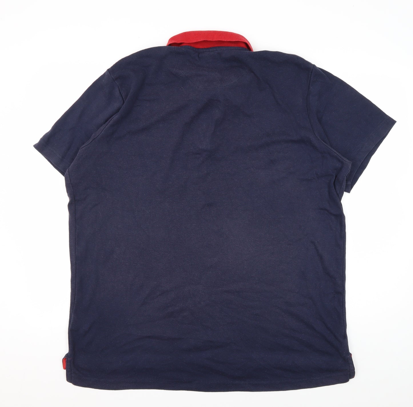 Donnay Men's Blue XL Polo Short Sleeve Shirt
